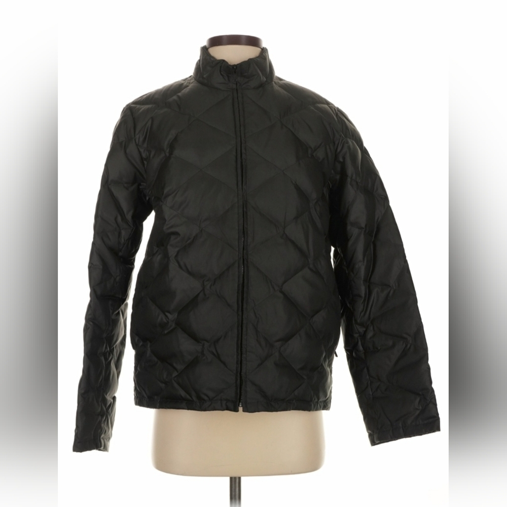Banana Republic Women's Black Quilted Puffer Jacket